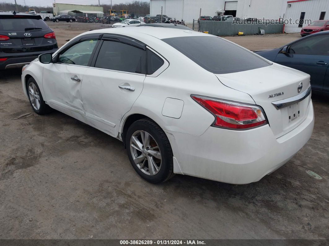 2015 Nissan Altima 2.5 Sl Белый vin: 1N4AL3AP6FN356544