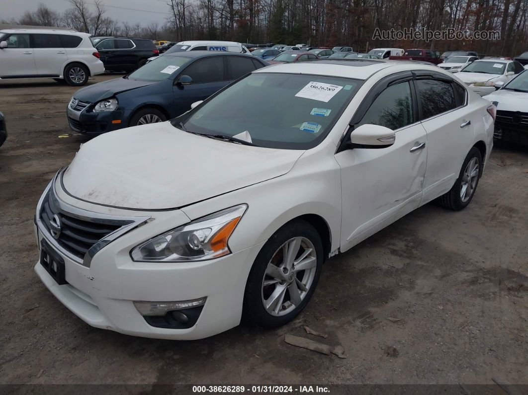 2015 Nissan Altima 2.5 Sl White vin: 1N4AL3AP6FN356544