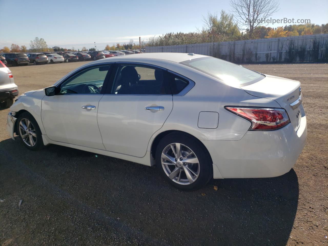 2015 Nissan Altima 2.5 White vin: 1N4AL3AP6FN383372