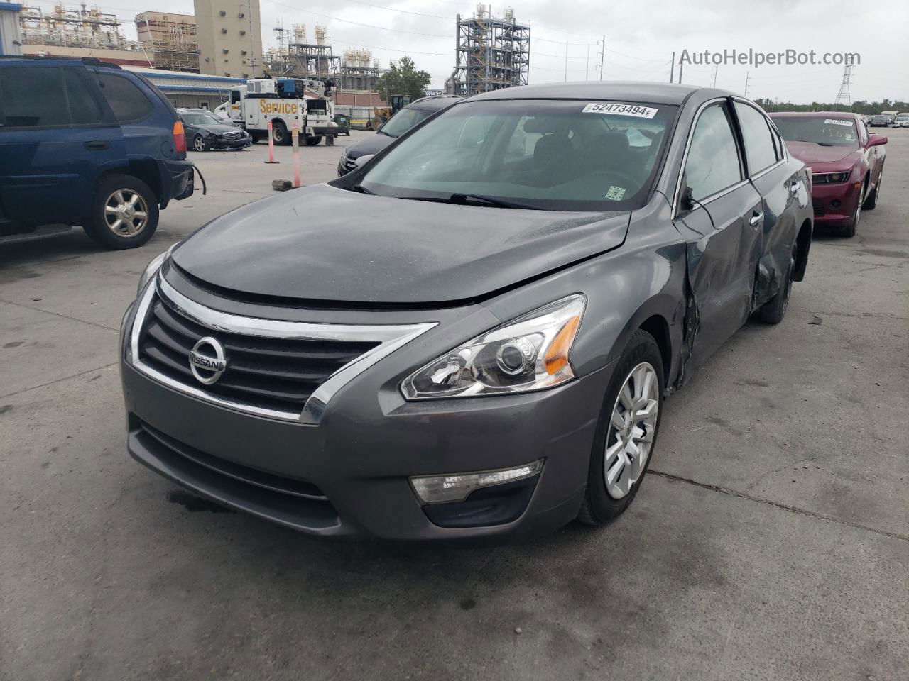 2015 Nissan Altima 2.5 Gray vin: 1N4AL3AP6FN400400