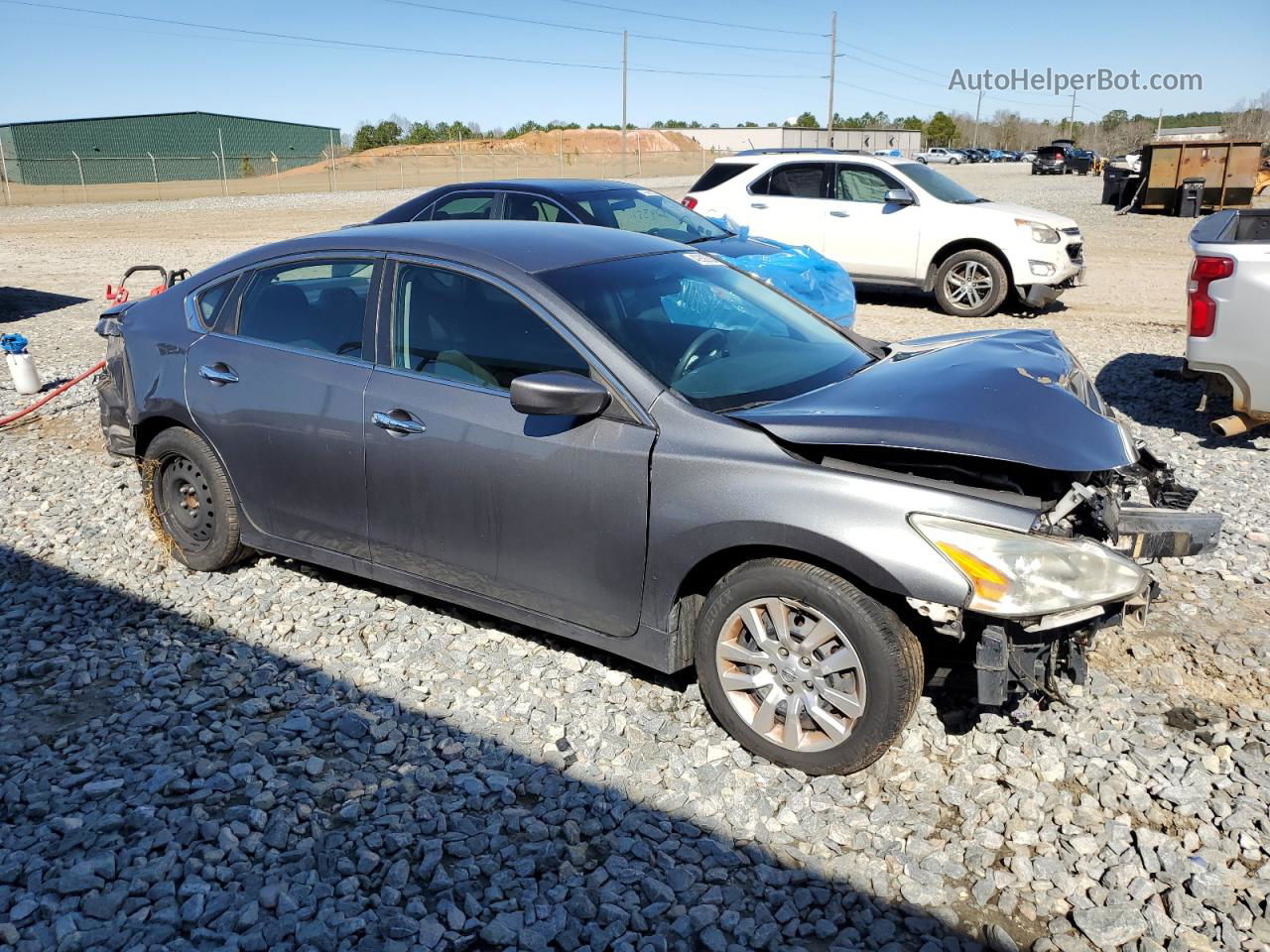 2015 Nissan Altima 2.5 Серебряный vin: 1N4AL3AP6FN872628