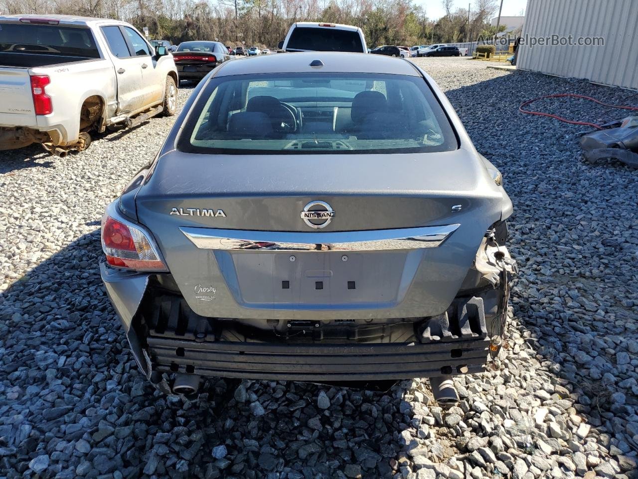 2015 Nissan Altima 2.5 Silver vin: 1N4AL3AP6FN872628