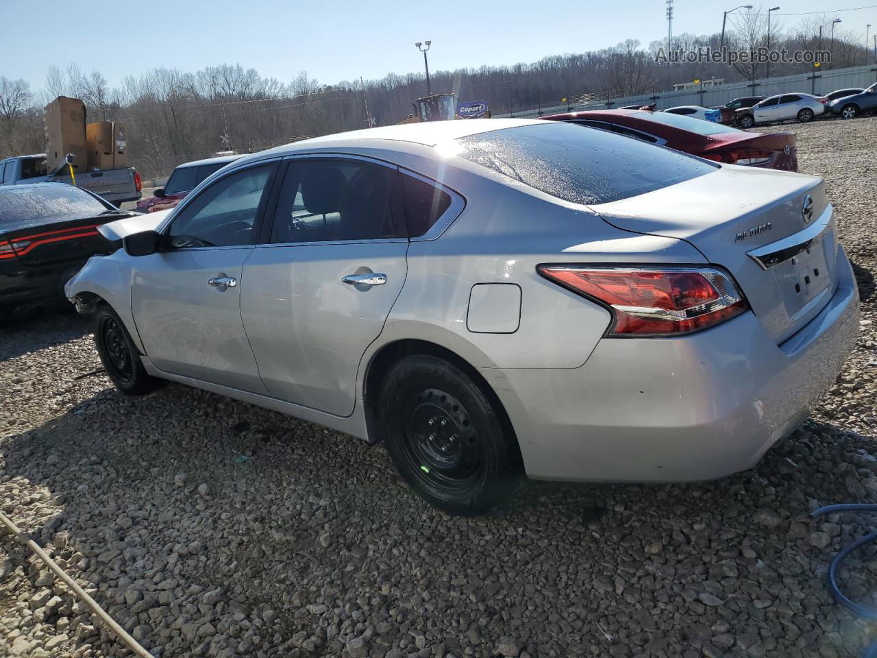 2015 Nissan Altima 2.5 Silver vin: 1N4AL3AP6FN877036