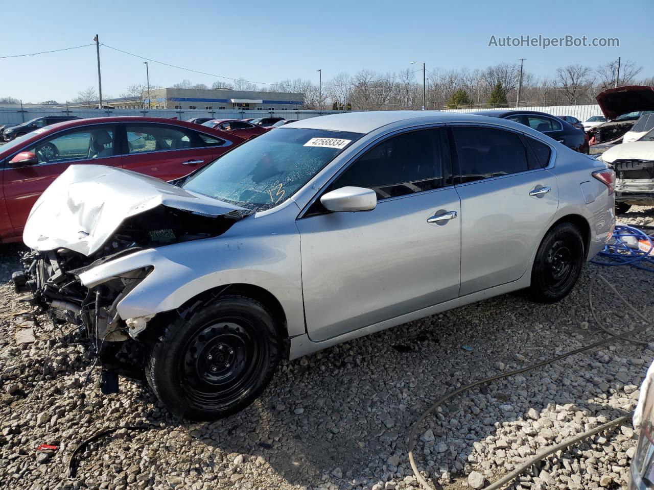 2015 Nissan Altima 2.5 Silver vin: 1N4AL3AP6FN877036