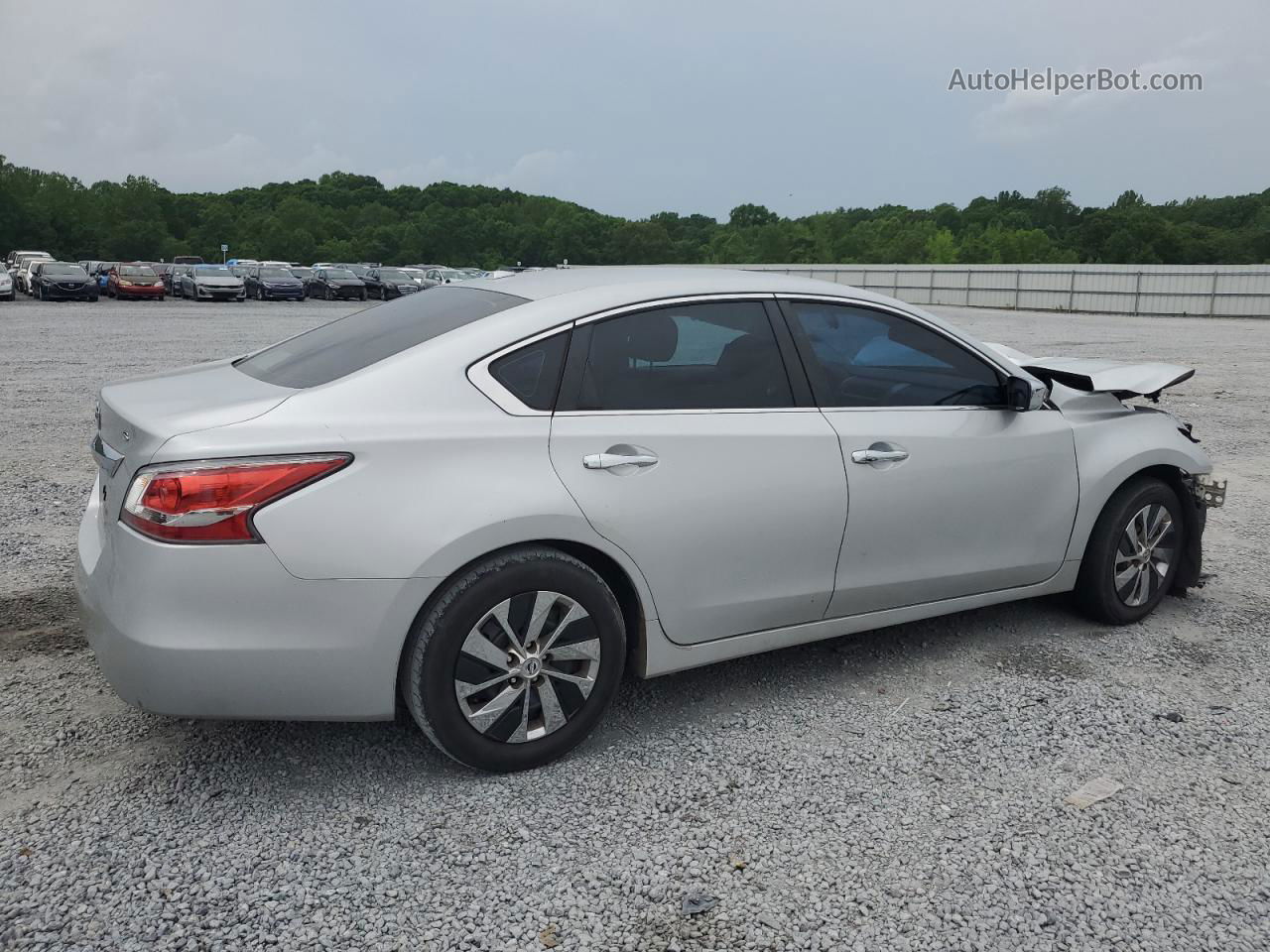 2015 Nissan Altima 2.5 Серебряный vin: 1N4AL3AP6FN885329