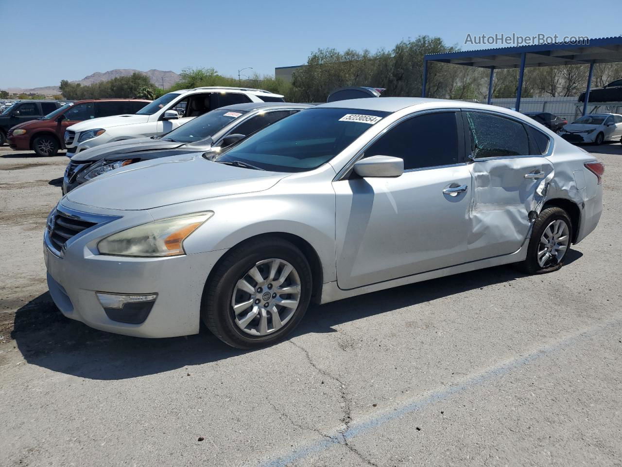 2015 Nissan Altima 2.5 Серебряный vin: 1N4AL3AP6FN899621