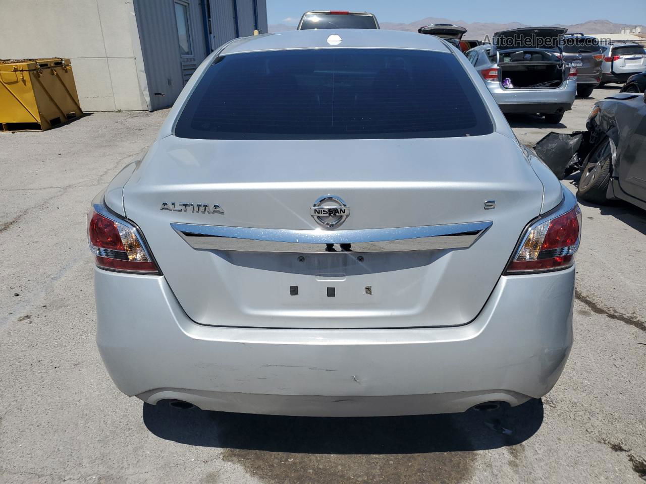 2015 Nissan Altima 2.5 Silver vin: 1N4AL3AP6FN899621