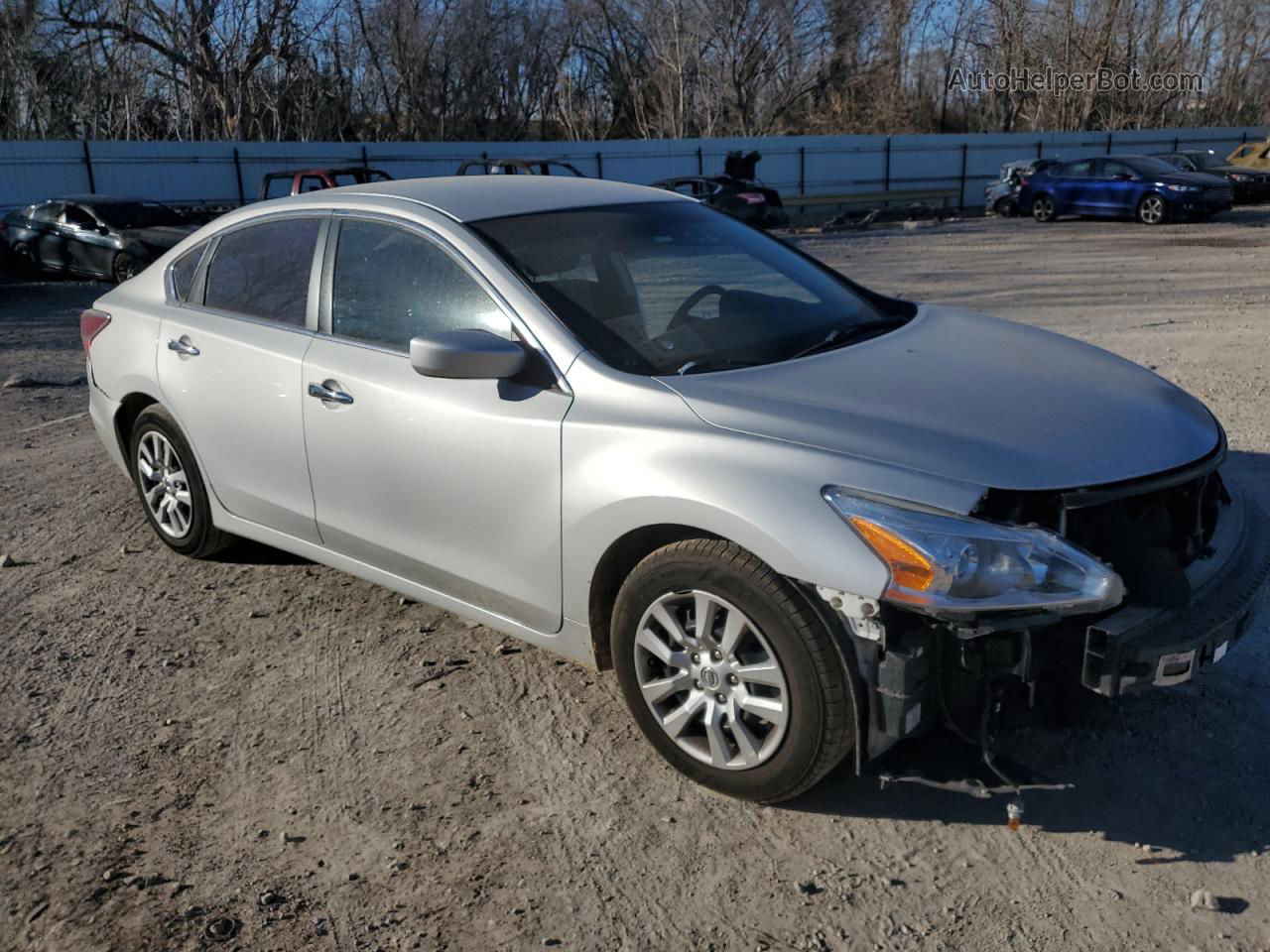 2015 Nissan Altima 2.5 Серебряный vin: 1N4AL3AP6FN901478