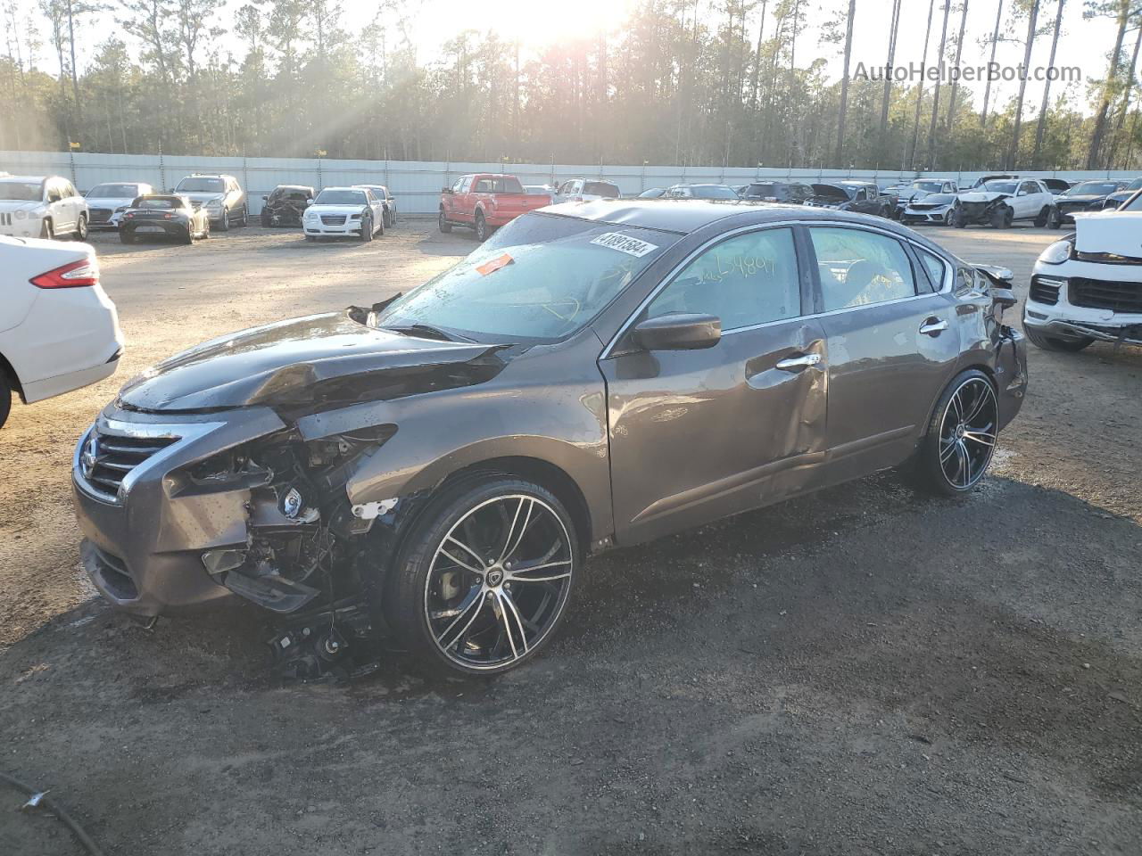 2015 Nissan Altima 2.5 Gray vin: 1N4AL3AP6FN908253