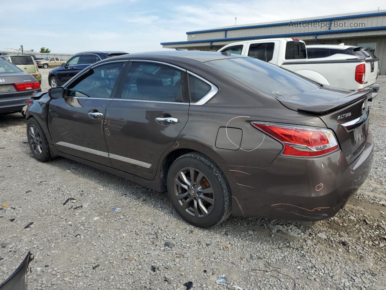 2015 Nissan Altima 2.5 Brown vin: 1N4AL3AP6FN919043