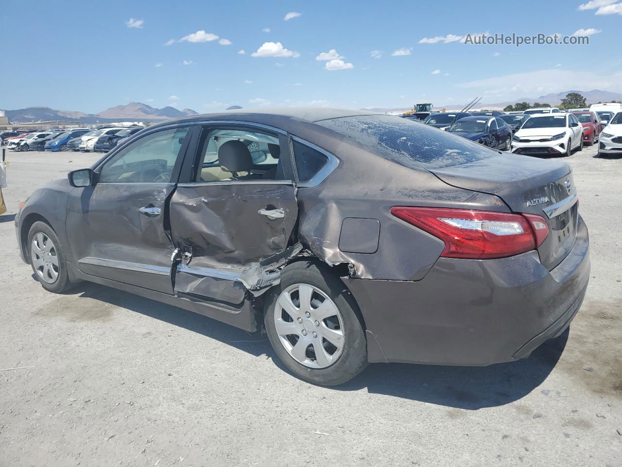 2016 Nissan Altima 2.5 Brown vin: 1N4AL3AP6GC113300