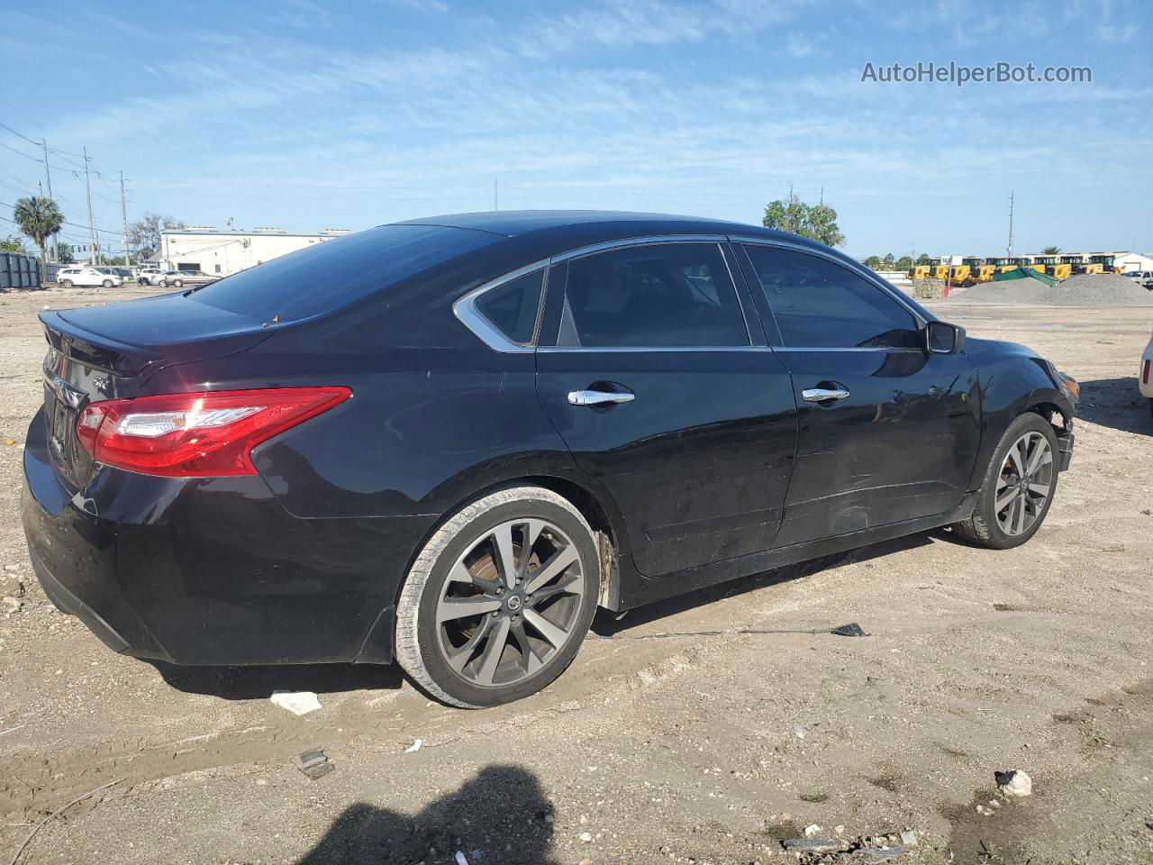 2016 Nissan Altima 2.5 Черный vin: 1N4AL3AP6GC117928