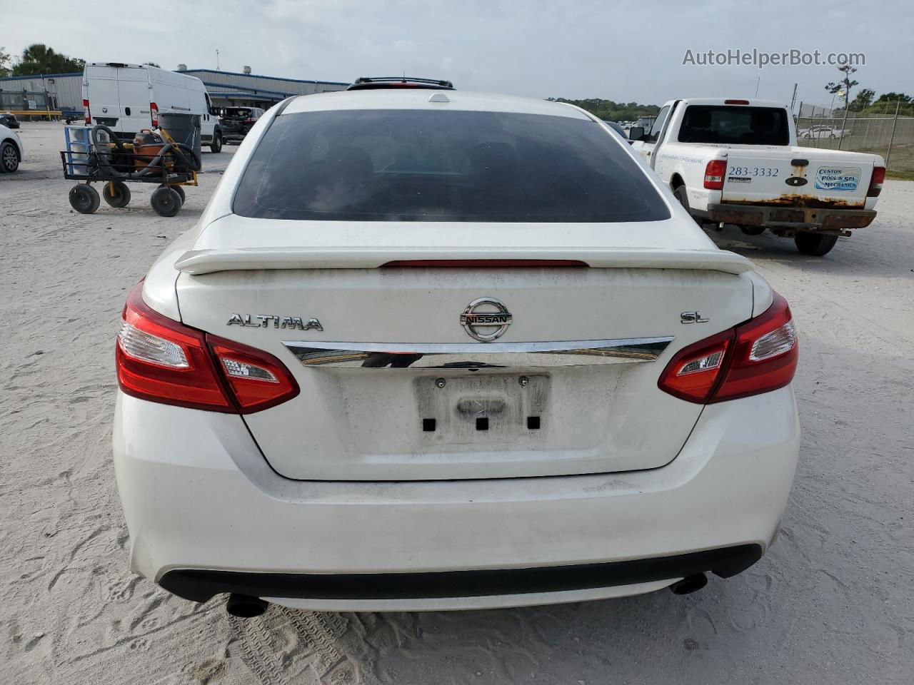 2016 Nissan Altima 2.5 White vin: 1N4AL3AP6GC126841