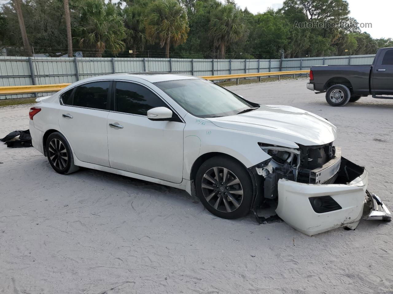 2016 Nissan Altima 2.5 White vin: 1N4AL3AP6GC126841