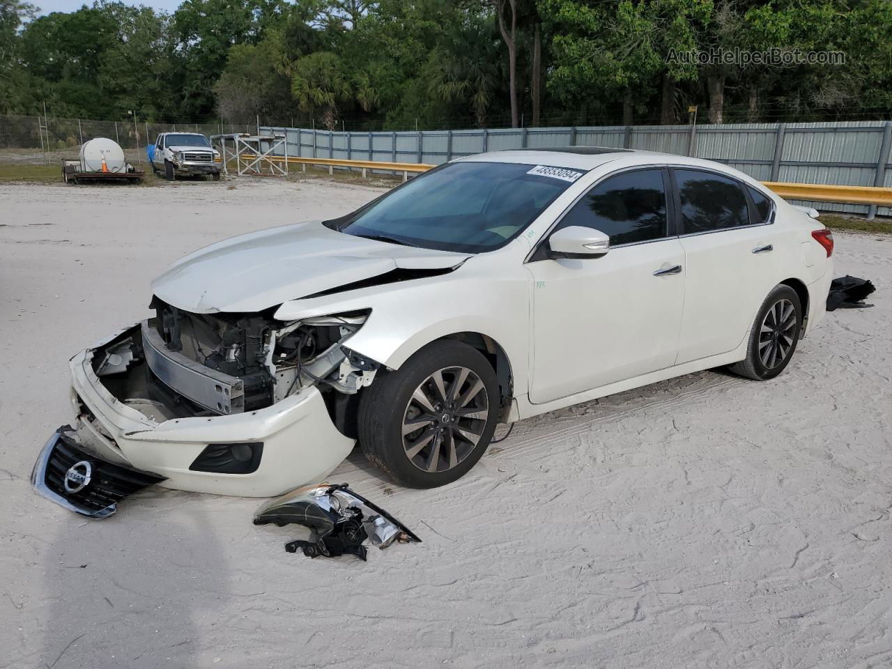 2016 Nissan Altima 2.5 White vin: 1N4AL3AP6GC126841