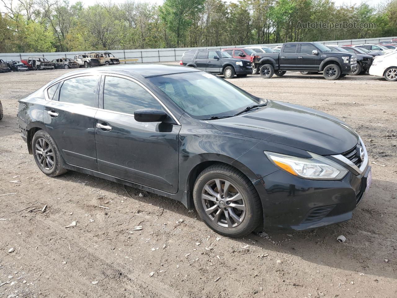 2016 Nissan Altima 2.5 Black vin: 1N4AL3AP6GC166577