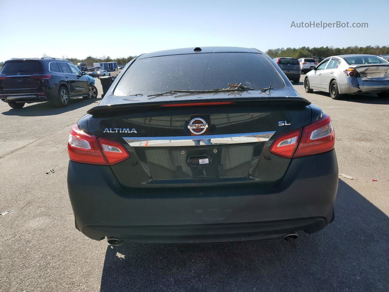 2016 Nissan Altima 2.5 Черный vin: 1N4AL3AP6GC200825