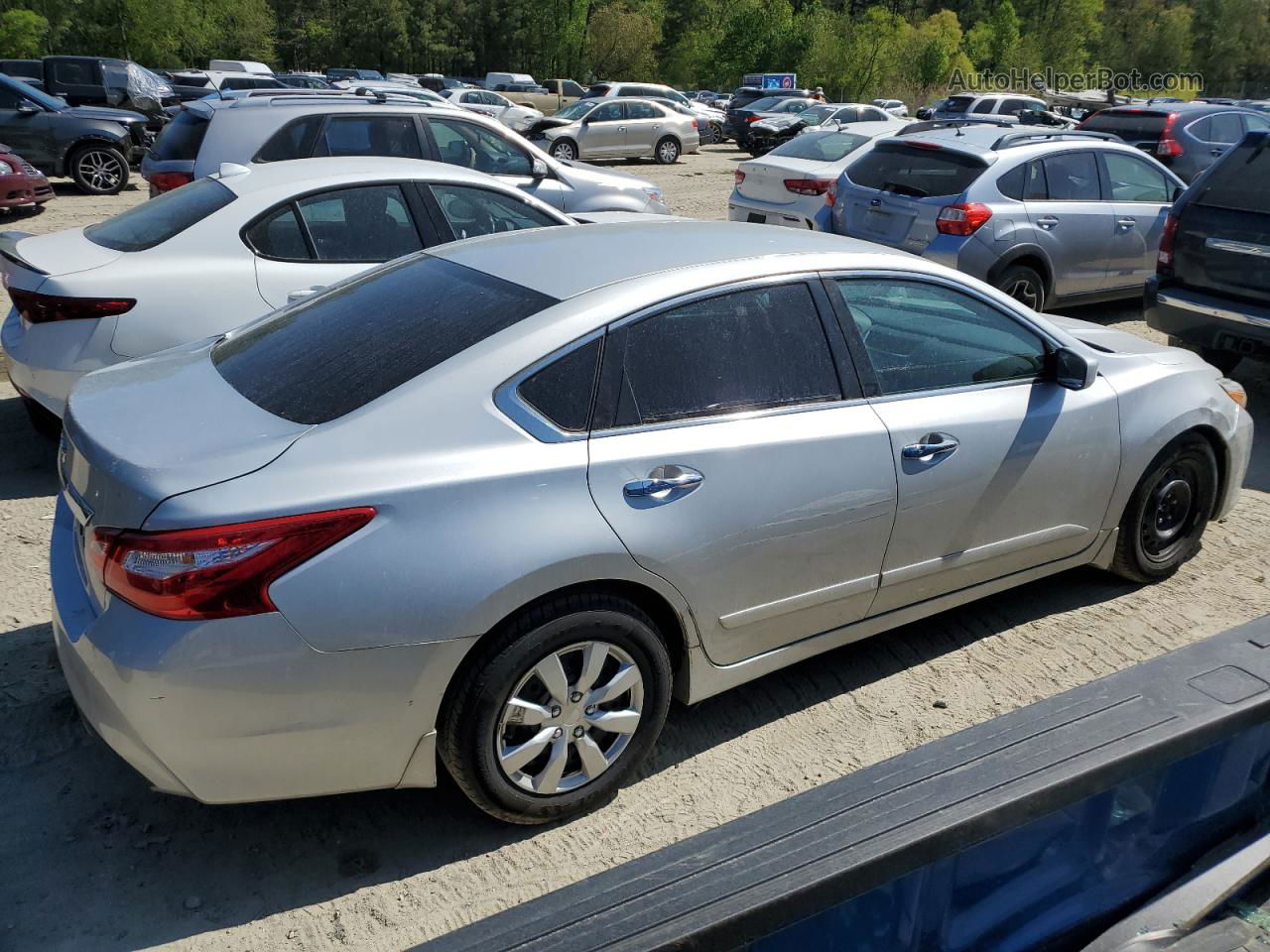 2016 Nissan Altima 2.5 Серебряный vin: 1N4AL3AP6GC202364