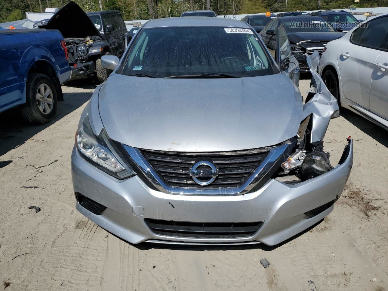 2016 Nissan Altima 2.5 Серебряный vin: 1N4AL3AP6GC202364