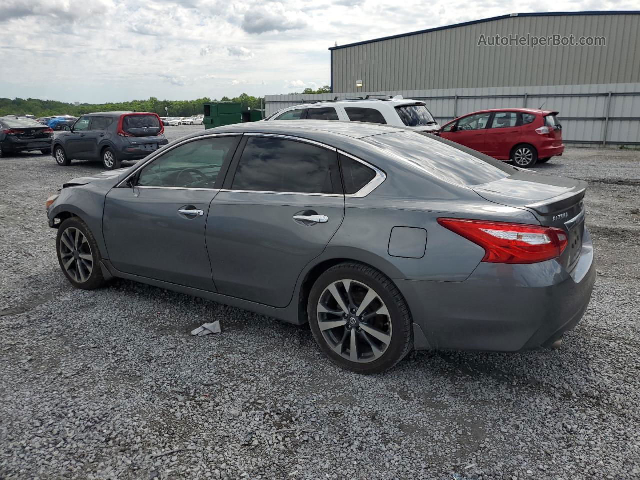 2016 Nissan Altima 2.5 Silver vin: 1N4AL3AP6GC204017