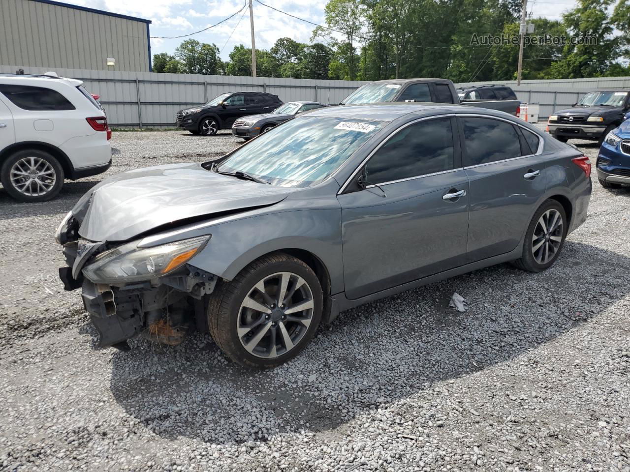 2016 Nissan Altima 2.5 Silver vin: 1N4AL3AP6GC204017