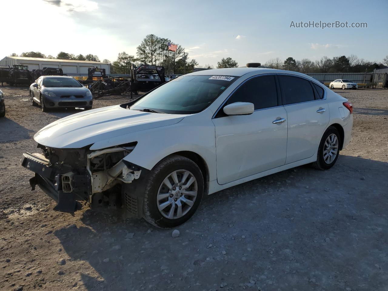 2016 Nissan Altima 2.5 White vin: 1N4AL3AP6GC226423