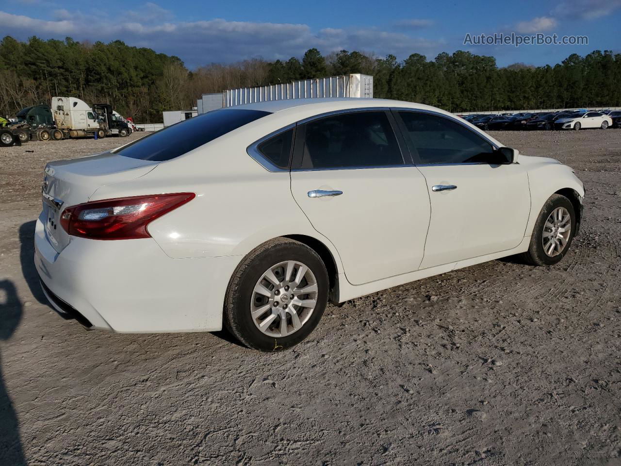 2016 Nissan Altima 2.5 White vin: 1N4AL3AP6GC226423