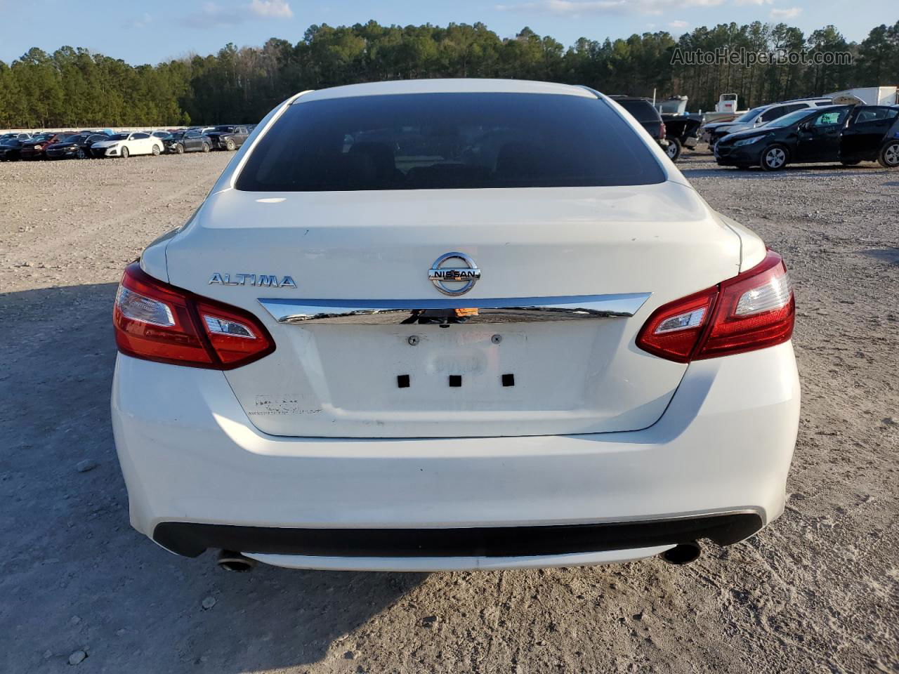 2016 Nissan Altima 2.5 White vin: 1N4AL3AP6GC226423