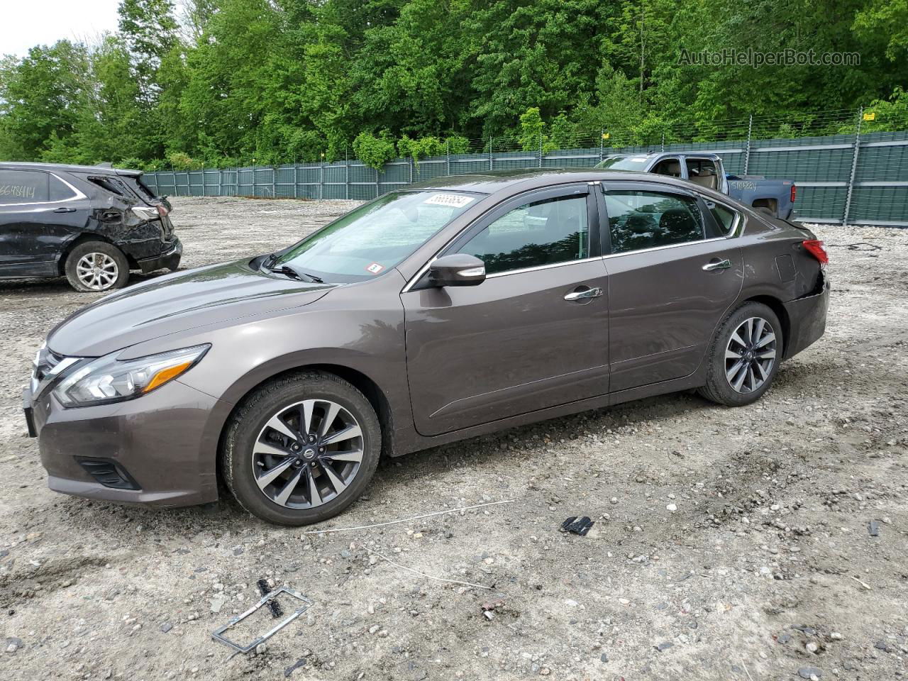 2016 Nissan Altima 2.5 Brown vin: 1N4AL3AP6GC279980