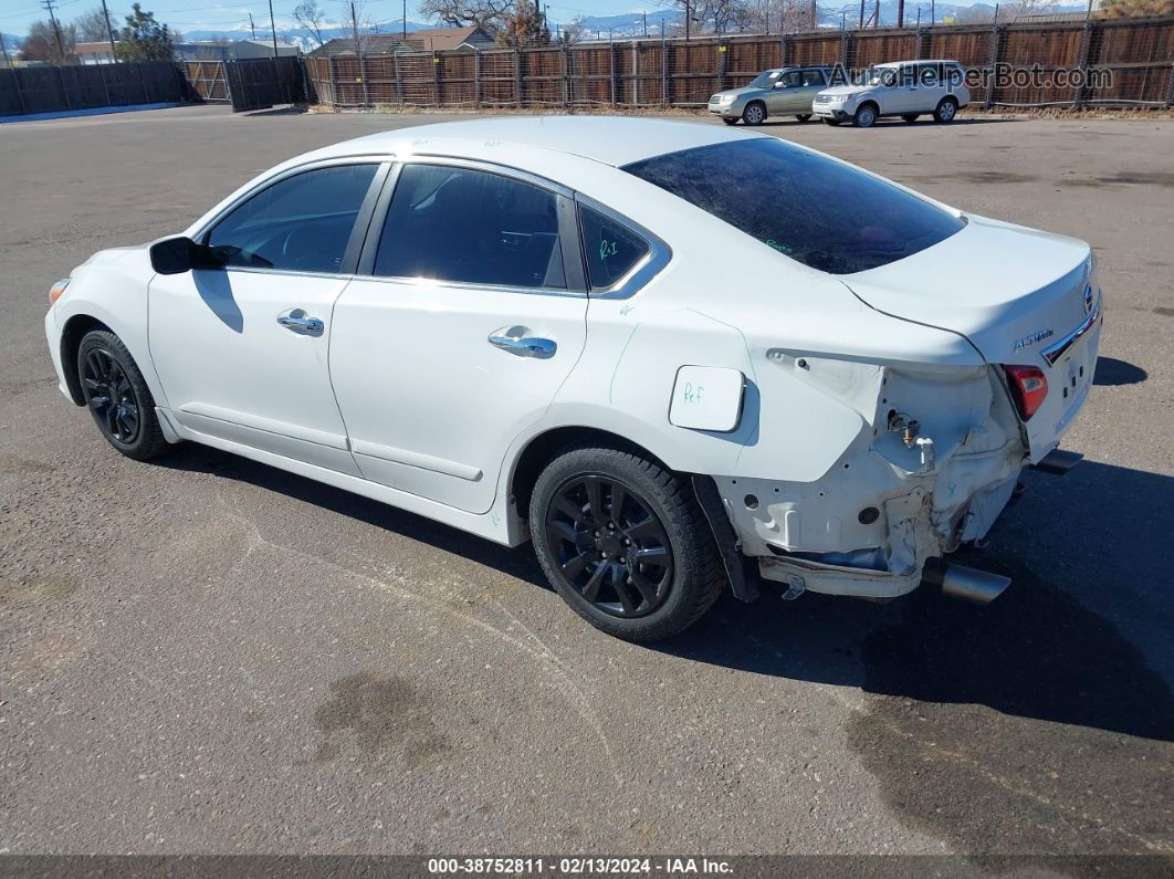 2016 Nissan Altima 2.5 S White vin: 1N4AL3AP6GN332990