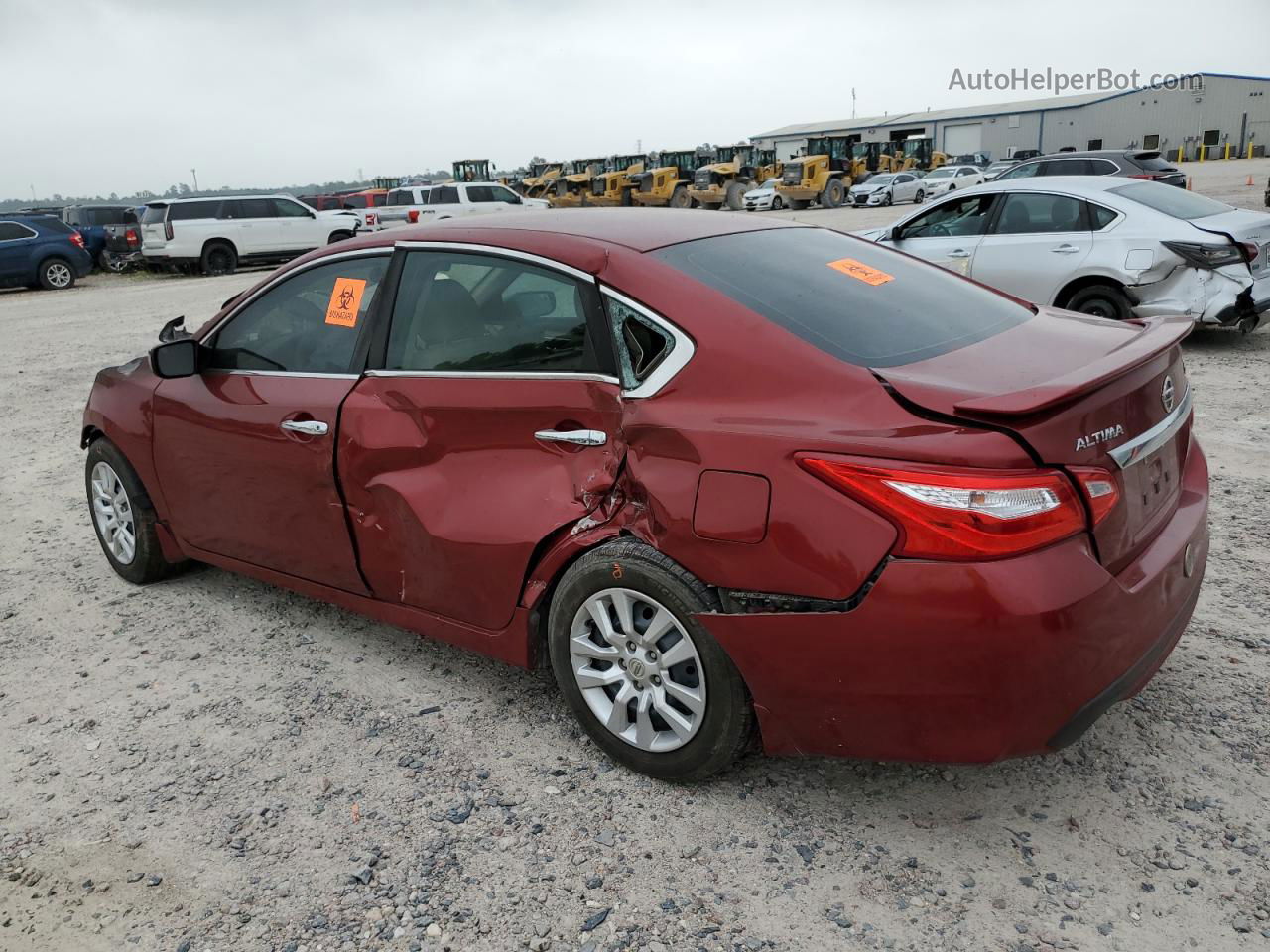 2016 Nissan Altima 2.5 Burgundy vin: 1N4AL3AP6GN333220