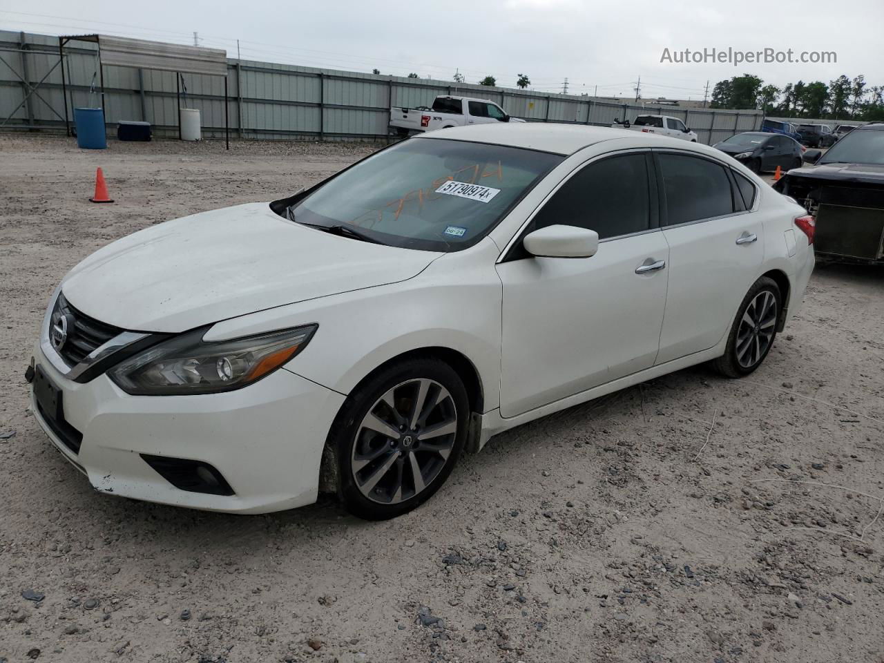 2016 Nissan Altima 2.5 White vin: 1N4AL3AP6GN378481