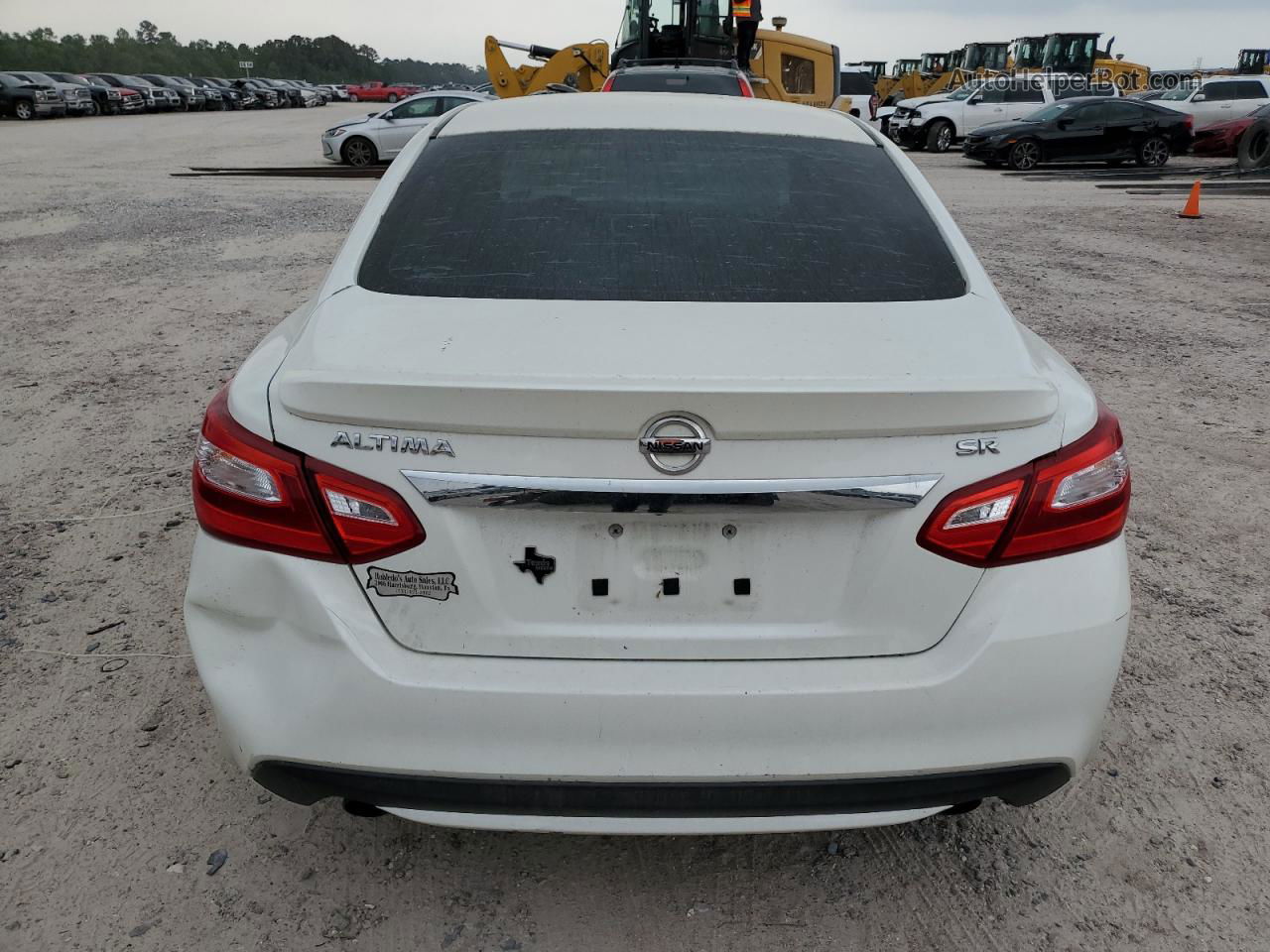 2016 Nissan Altima 2.5 White vin: 1N4AL3AP6GN378481