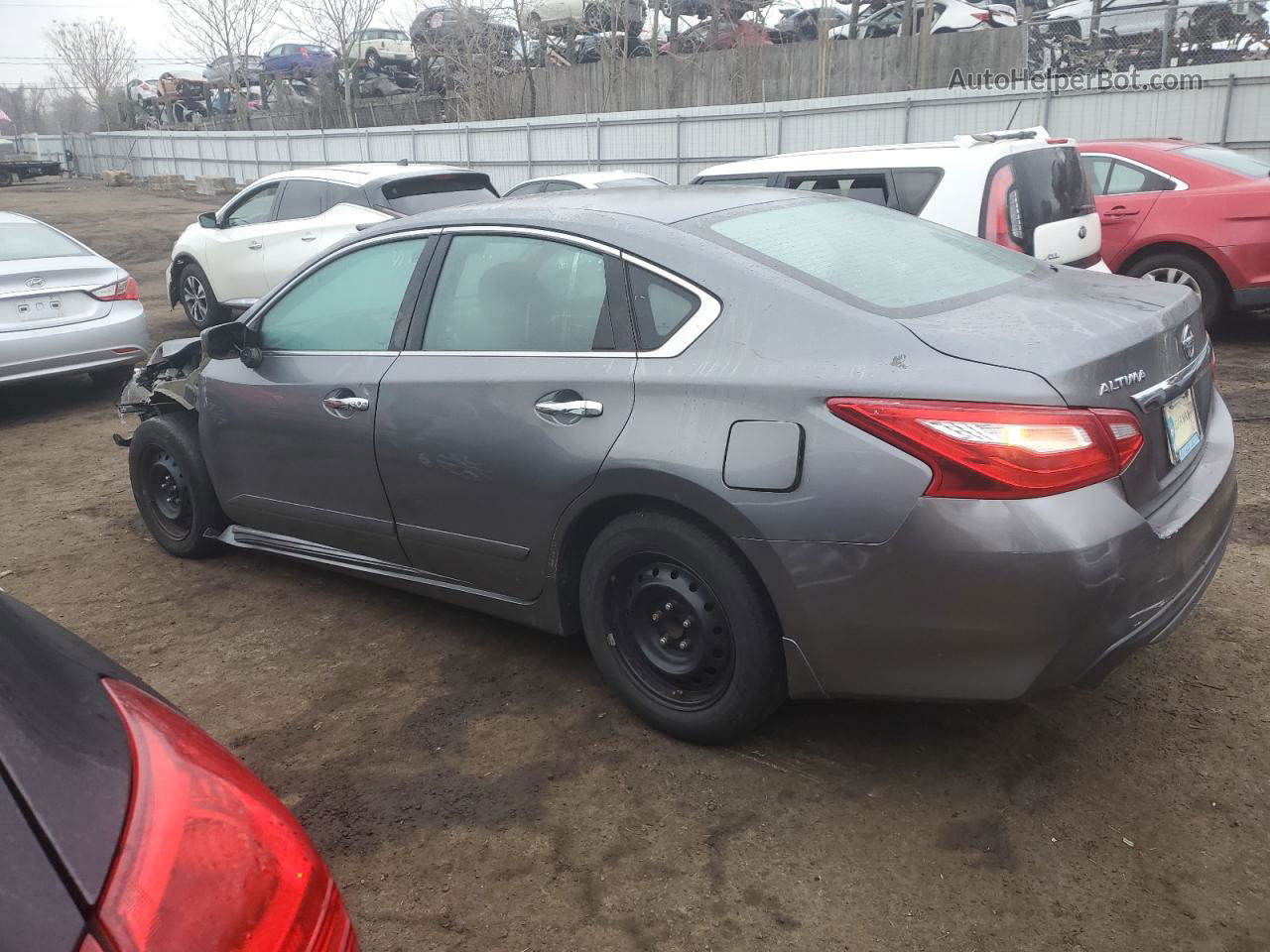 2016 Nissan Altima 2.5 Gray vin: 1N4AL3AP6GN386340