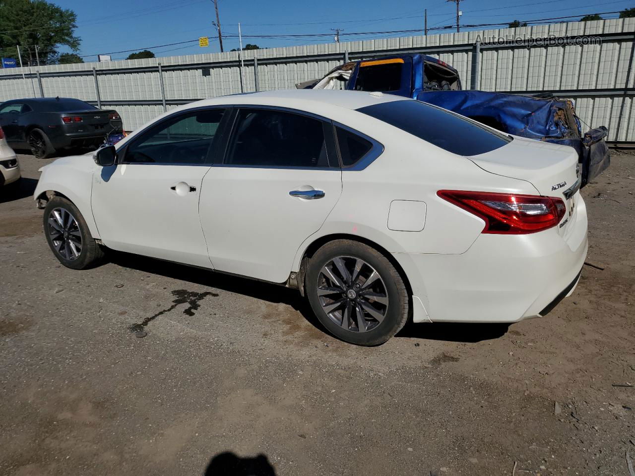 2017 Nissan Altima 2.5 White vin: 1N4AL3AP6HC122449