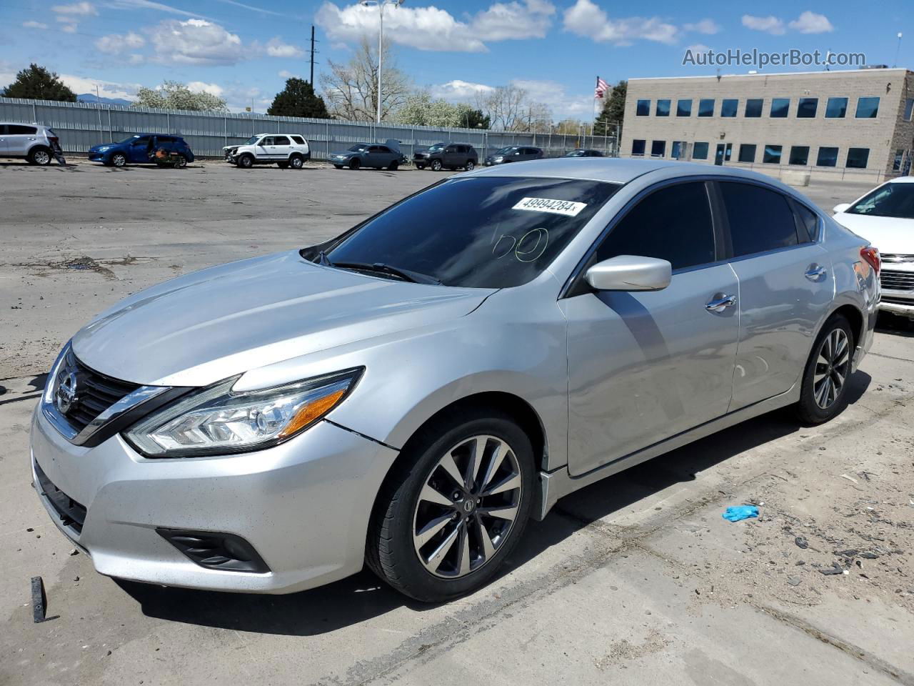 2017 Nissan Altima 2.5 Silver vin: 1N4AL3AP6HC141714