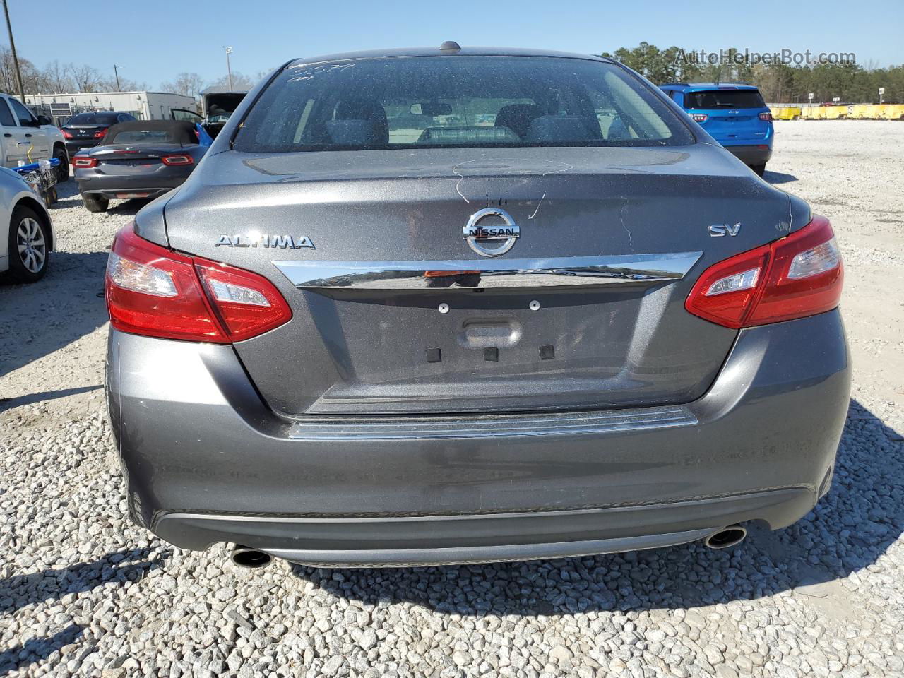 2017 Nissan Altima 2.5 Gray vin: 1N4AL3AP6HC147058