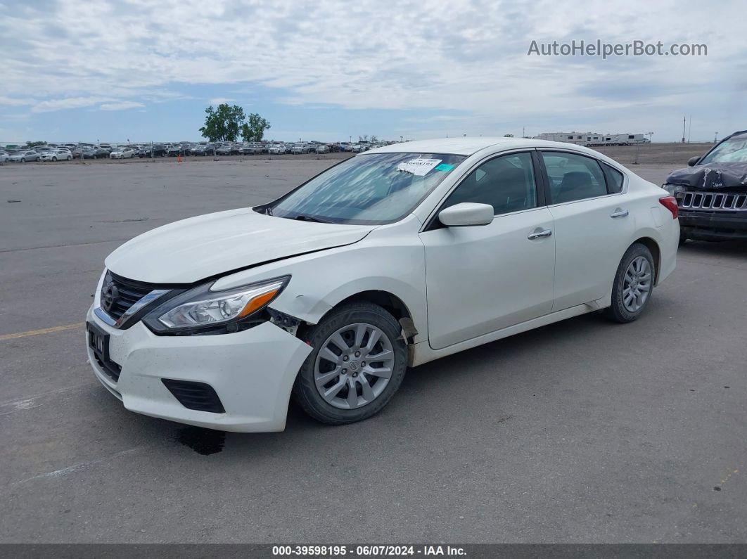 2017 Nissan Altima 2.5 S White vin: 1N4AL3AP6HC166659