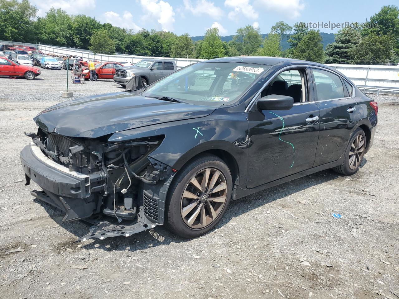 2017 Nissan Altima 2.5 Black vin: 1N4AL3AP6HC167861