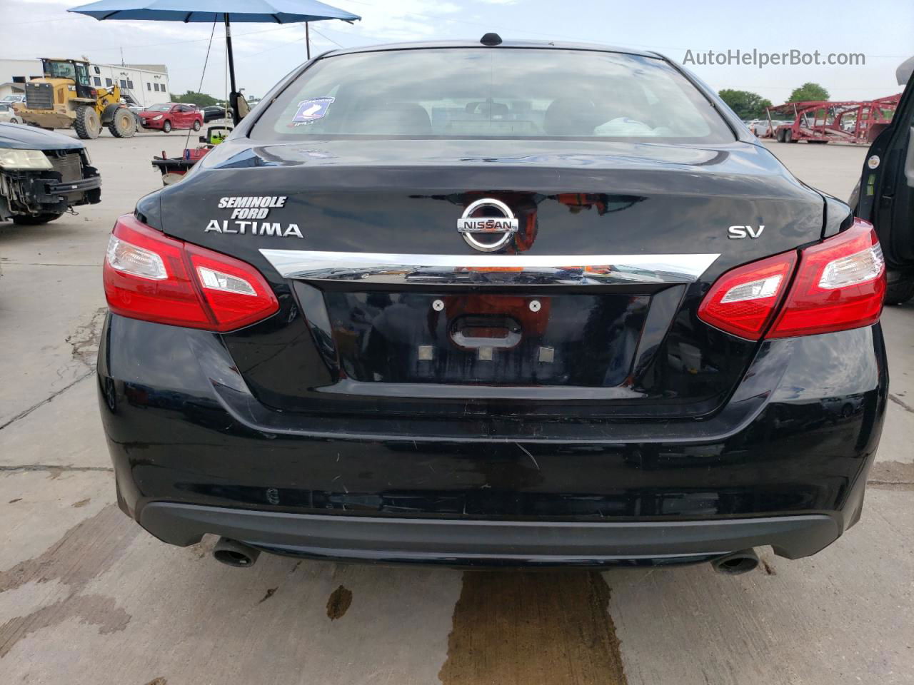 2017 Nissan Altima 2.5 Black vin: 1N4AL3AP6HC175460