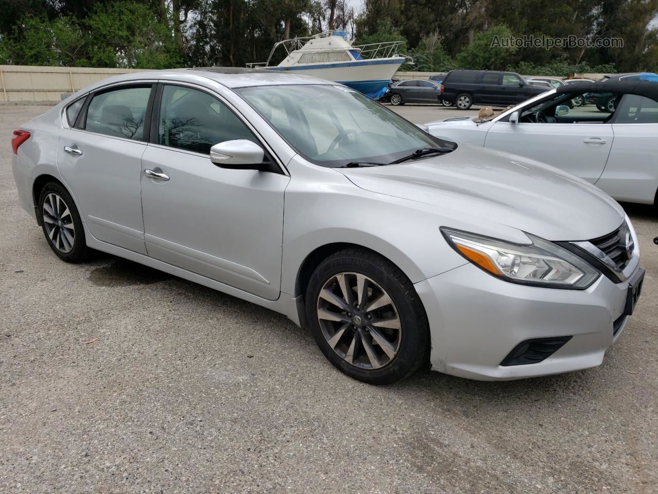 2017 Nissan Altima 2.5 Silver vin: 1N4AL3AP6HC181839