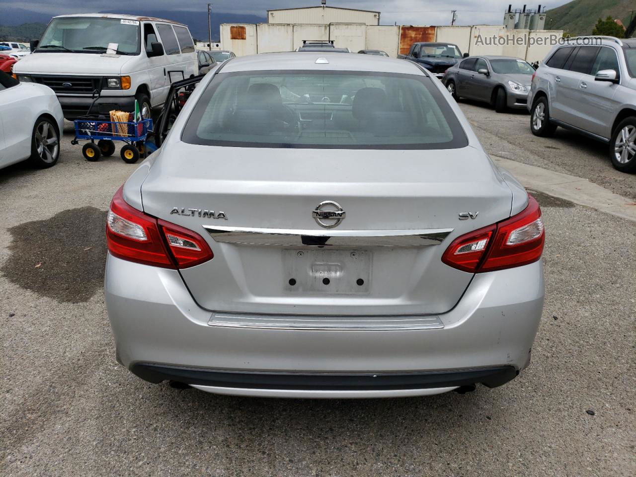 2017 Nissan Altima 2.5 Silver vin: 1N4AL3AP6HC181839