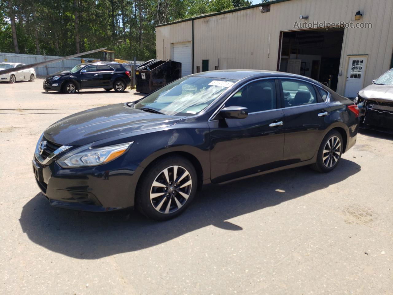 2017 Nissan Altima 2.5 Gray vin: 1N4AL3AP6HC188421