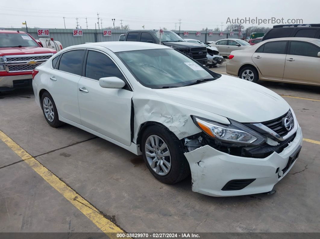 2017 Nissan Altima 2.5/s/sv/sl/sr White vin: 1N4AL3AP6HC191335