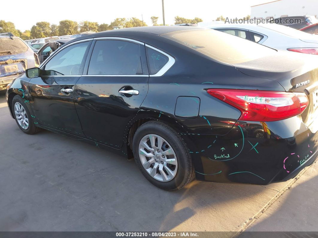 2017 Nissan Altima 2.5 S Черный vin: 1N4AL3AP6HC193571