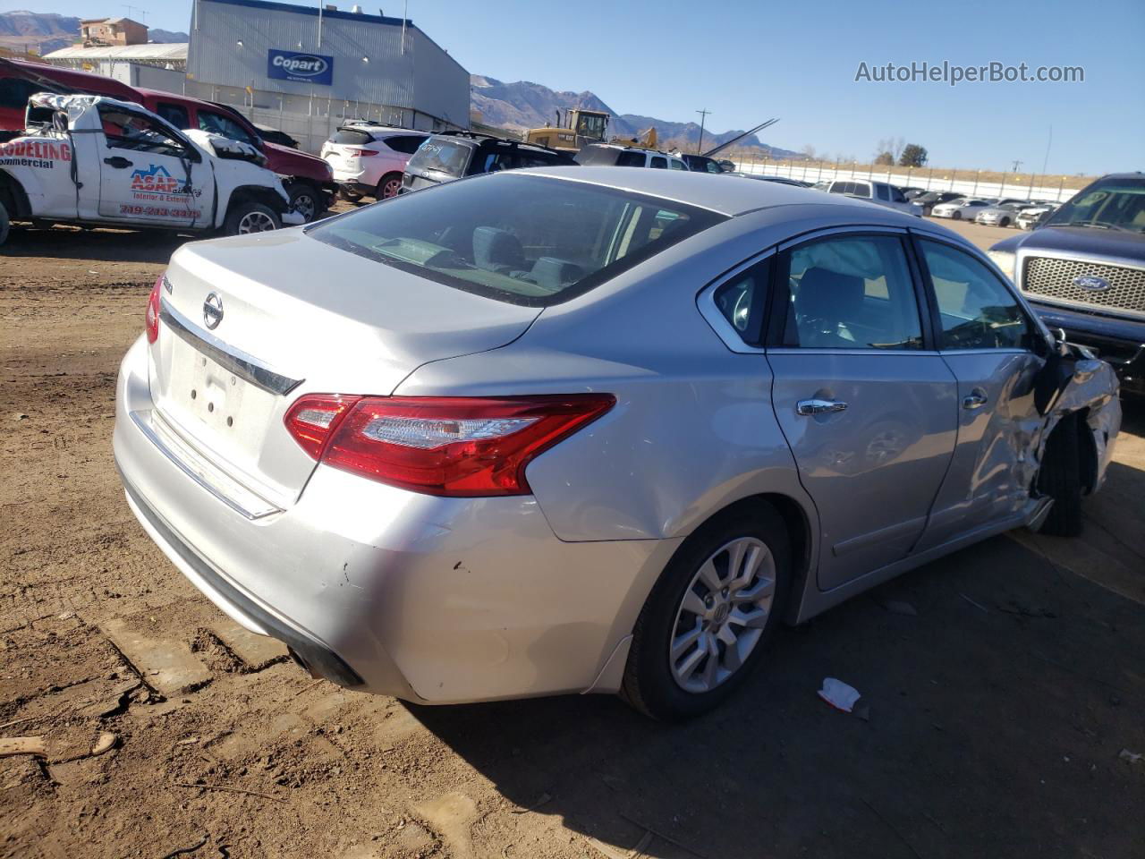 2017 Nissan Altima 2.5 Silver vin: 1N4AL3AP6HC244972