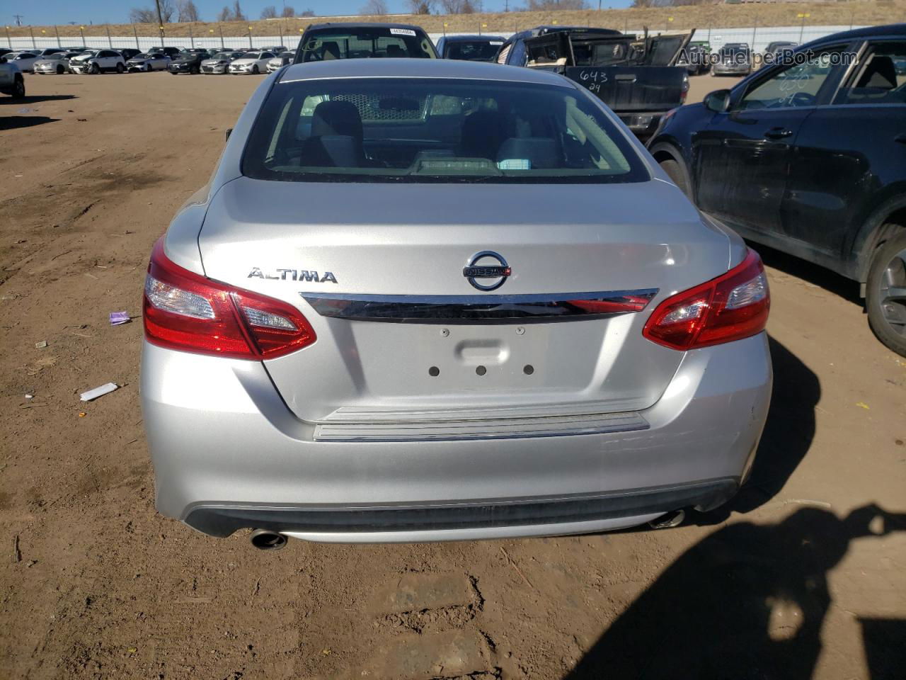 2017 Nissan Altima 2.5 Silver vin: 1N4AL3AP6HC244972