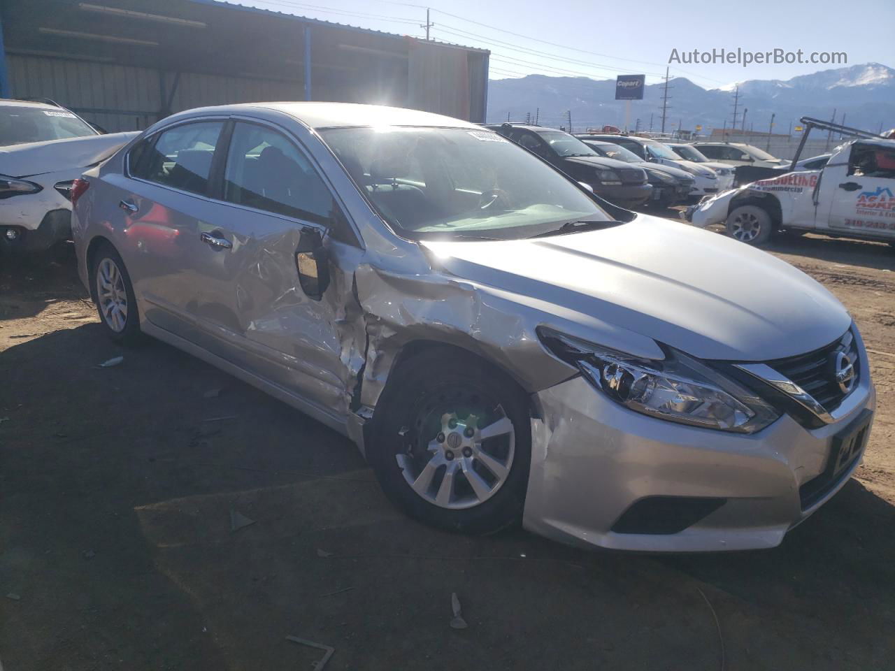 2017 Nissan Altima 2.5 Silver vin: 1N4AL3AP6HC244972