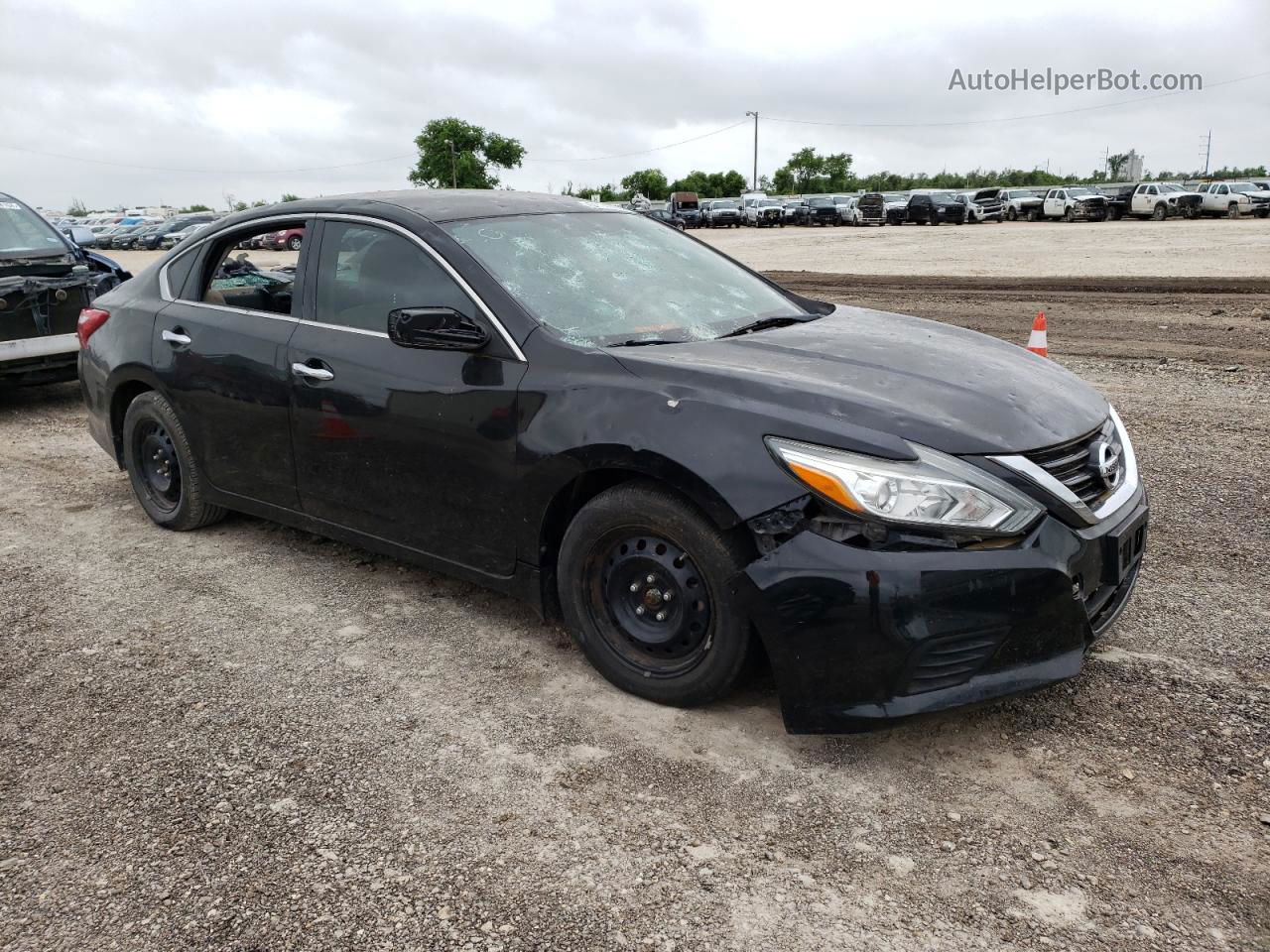 2017 Nissan Altima 2.5 Black vin: 1N4AL3AP6HC247581