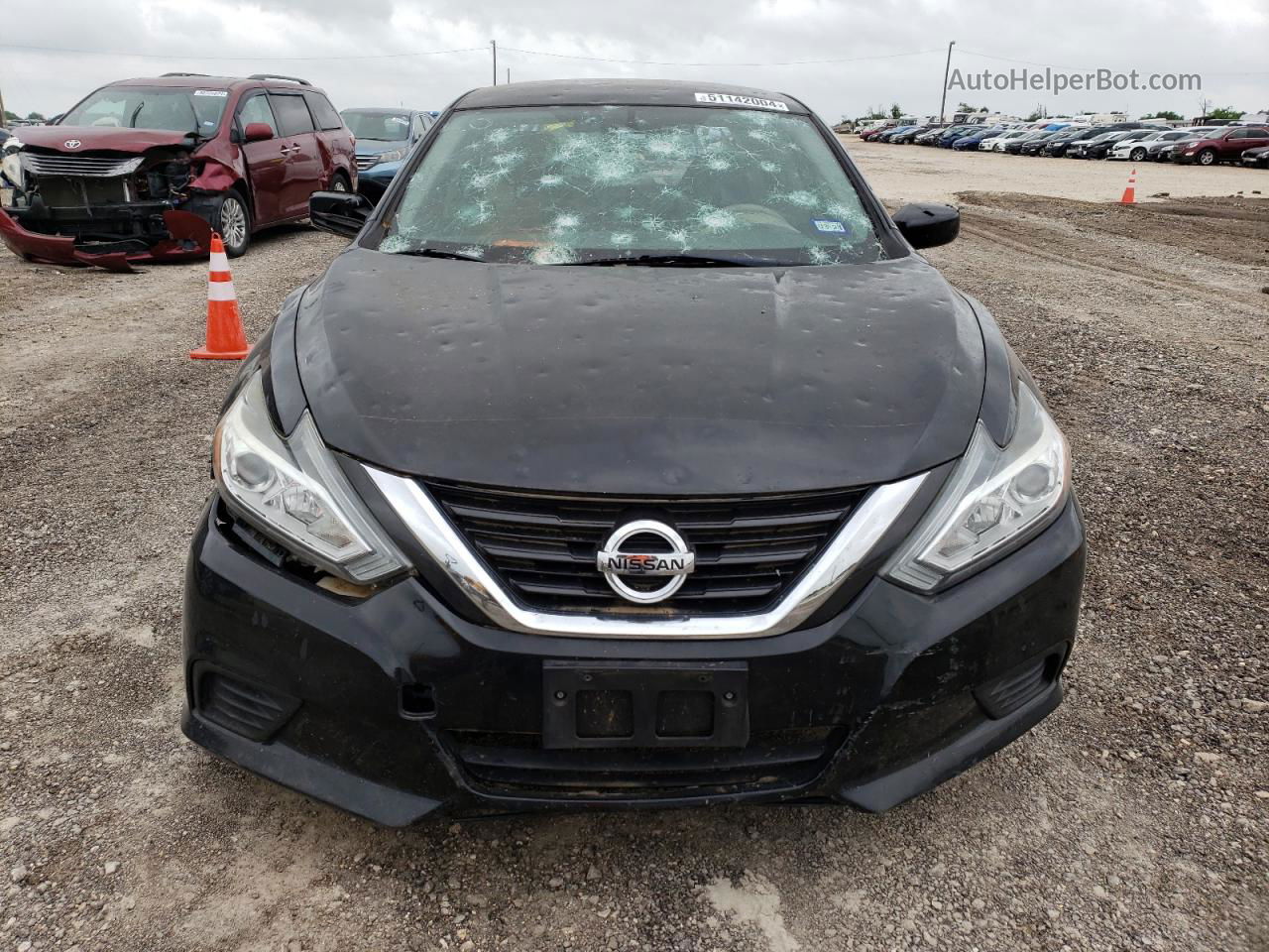 2017 Nissan Altima 2.5 Черный vin: 1N4AL3AP6HC247581